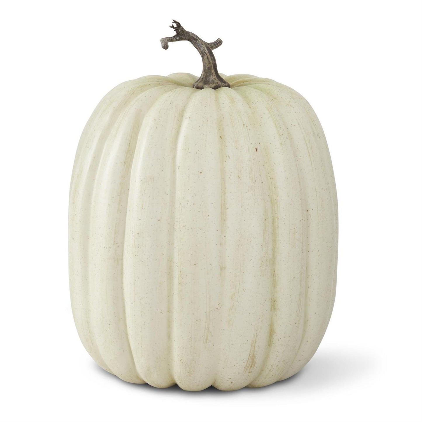 Calabaza alta moteada crema y arena 19 in
