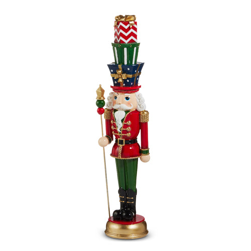 Cascanueces Con Regalos En Cabeza 19.75In