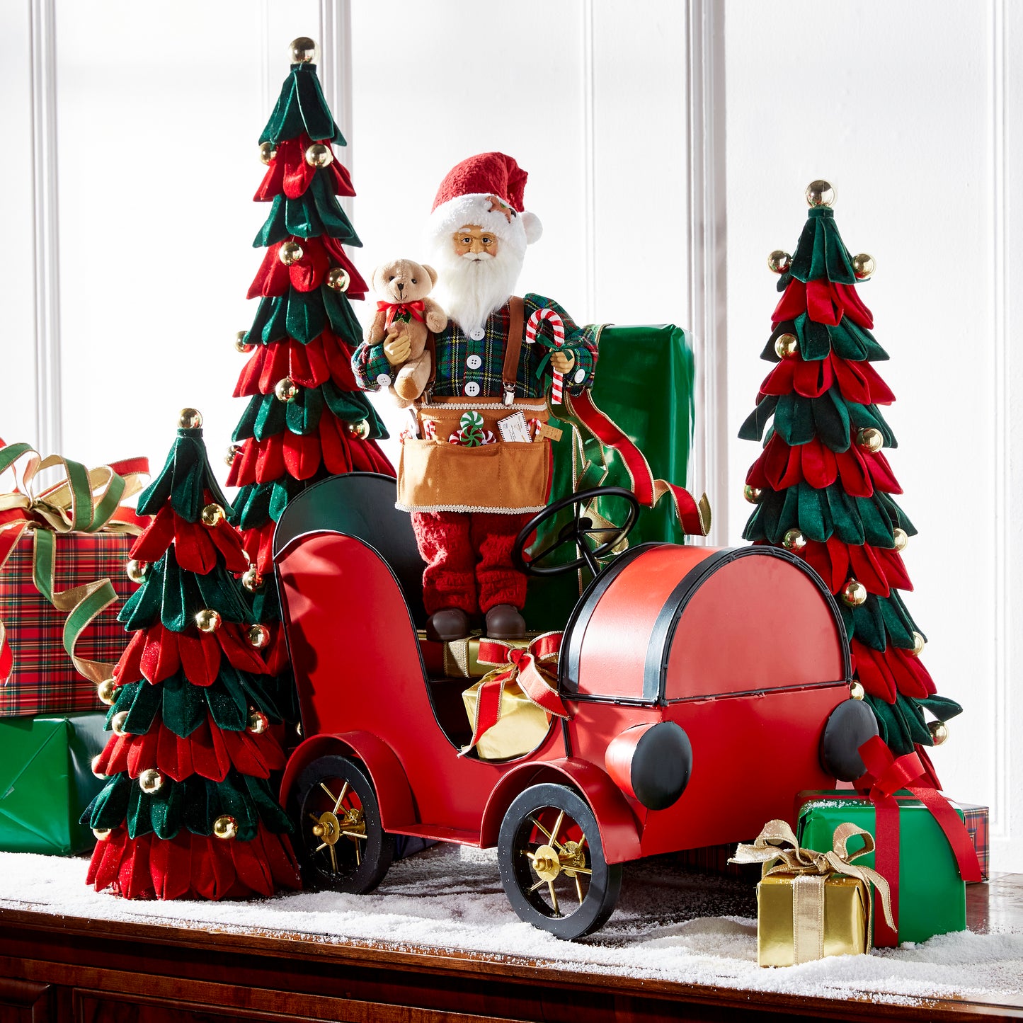 Santa De Tienda De Juguetes 18In