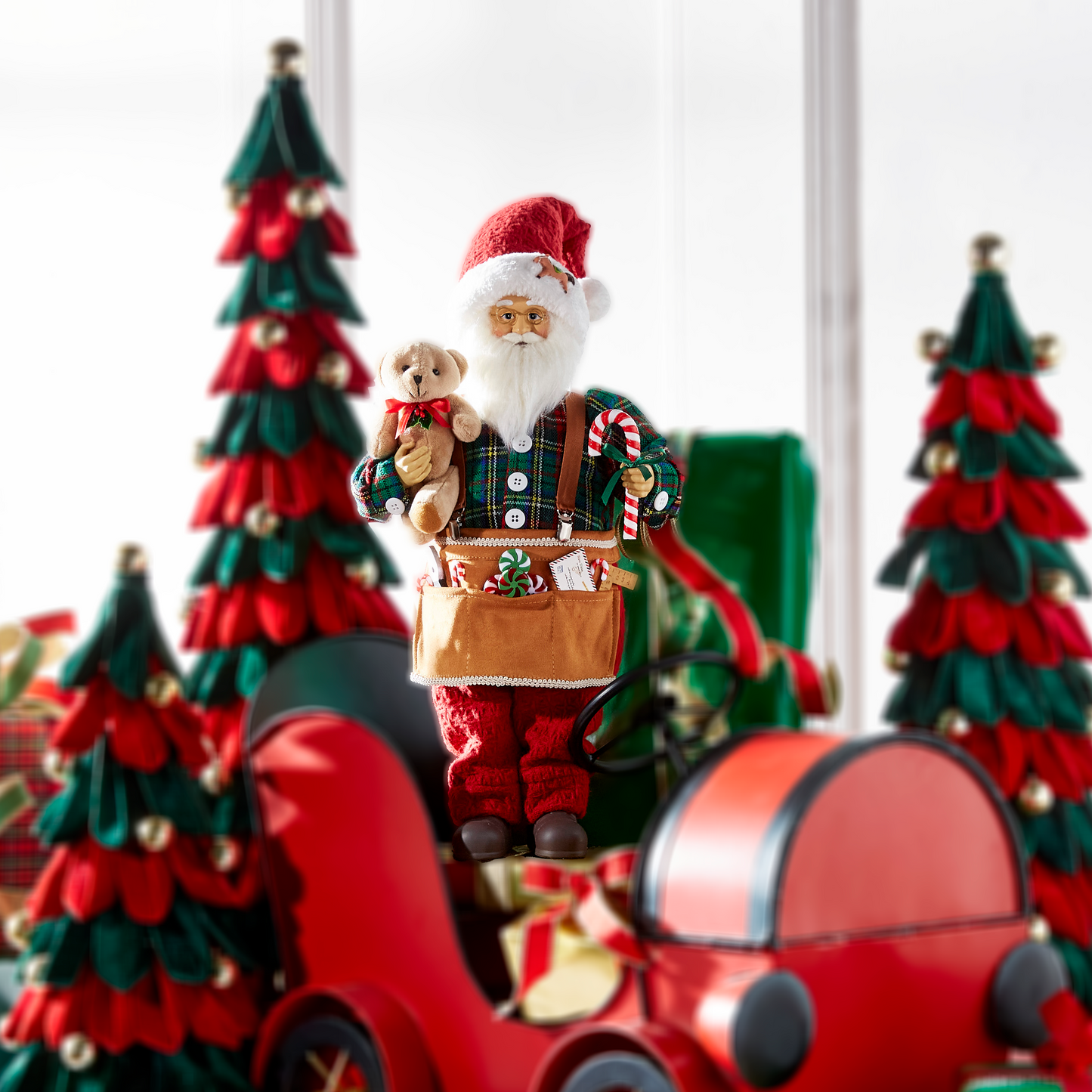 Santa De Tienda De Juguetes 18In