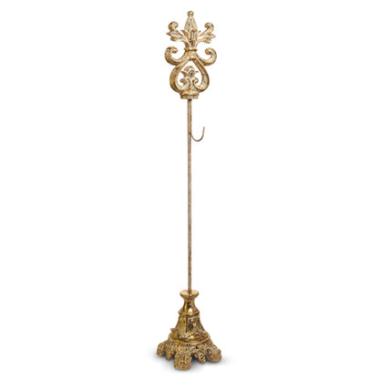 Colgador De Corona Dorado Acanto 32.5In
