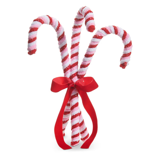 Set de tres candy cane 9in