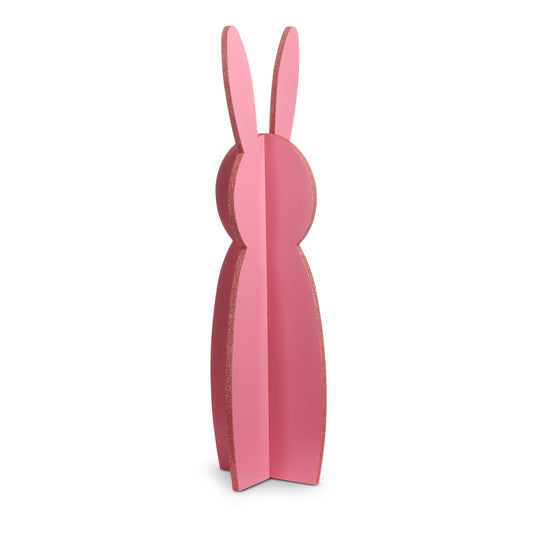 Conejo 3d rosado 28 pulgadas