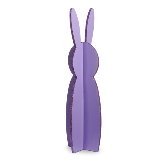 Conejo 3d morado 28 pulgadas