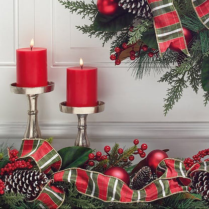 Candelero plateado 10in