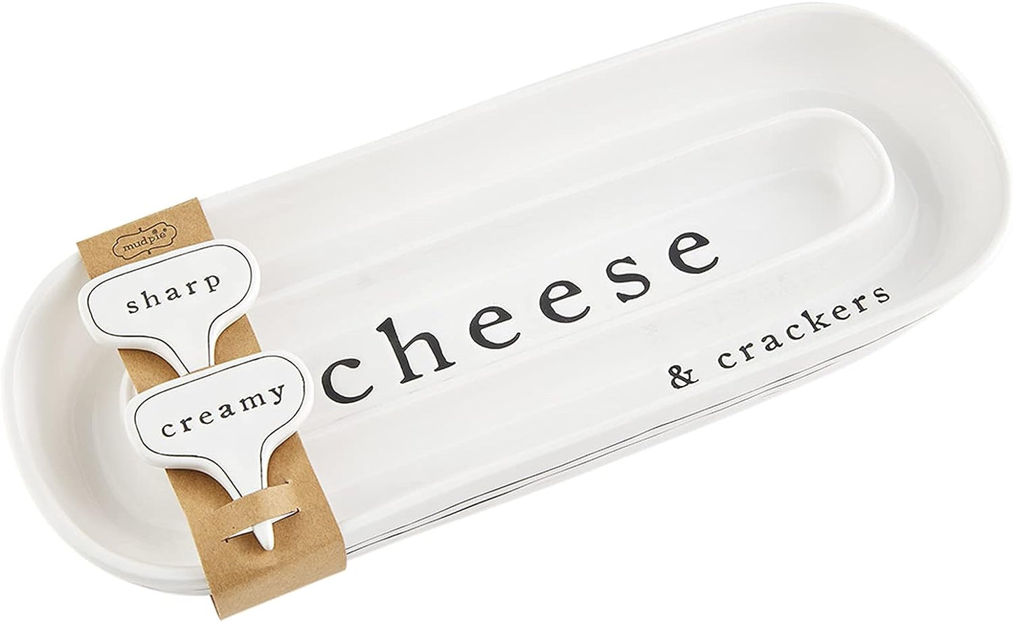 Plato de quesos: cheese and crackers