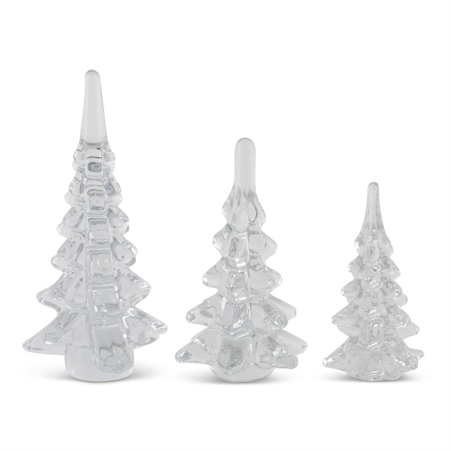 Arbol de vidrio transparente