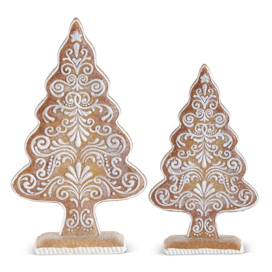 Arbol de jengibre cafe con brillantina