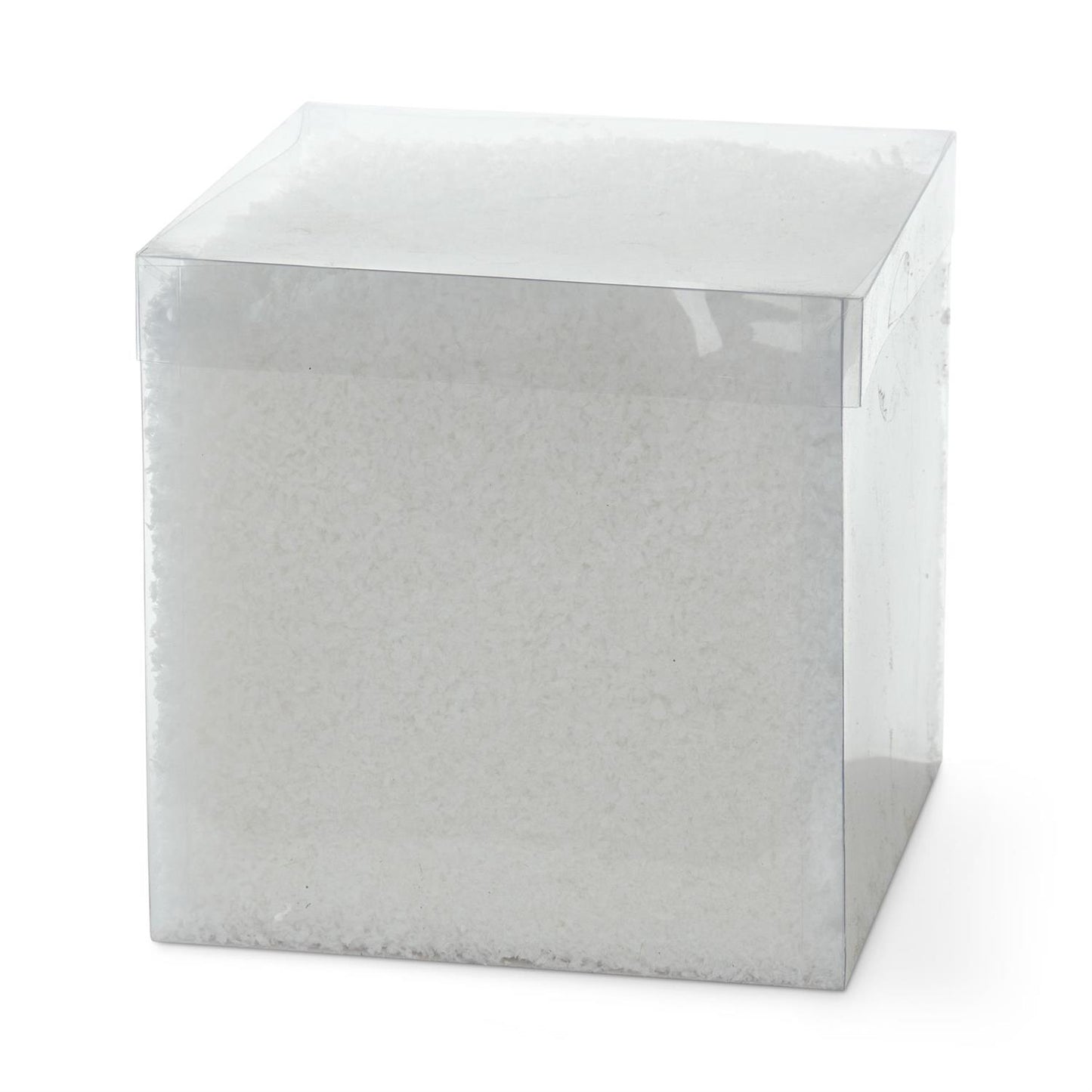 Caja nieve artificial