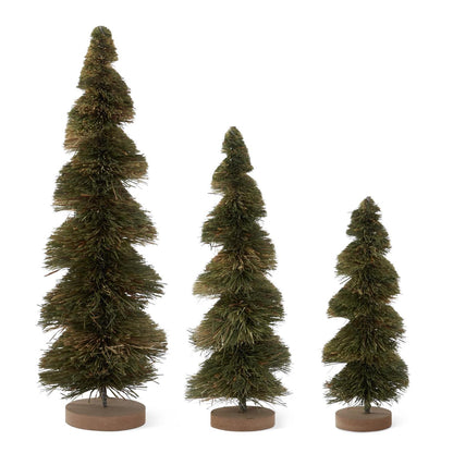 Arbol bottle brush sisal verde bicolor