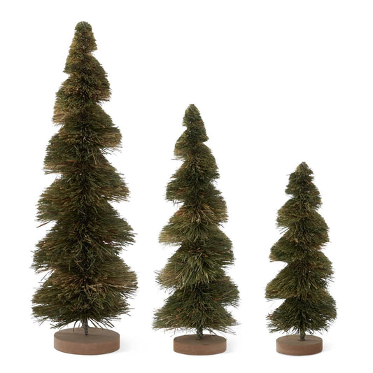 Arbol bottle brush sisal verde bicolor