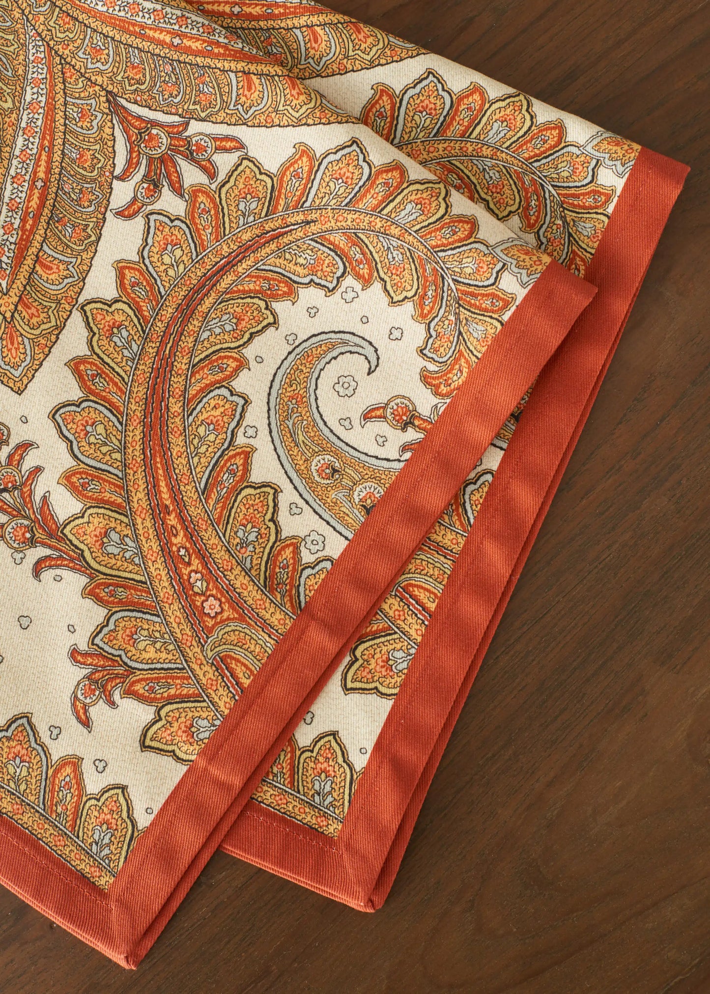 Servilletas de tela Kashmir Paisley set de 4