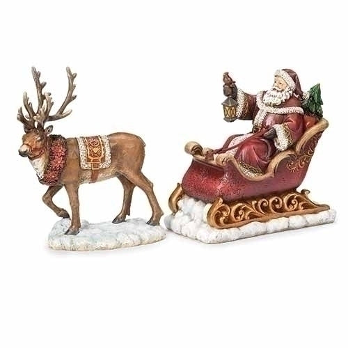 Santa con venado