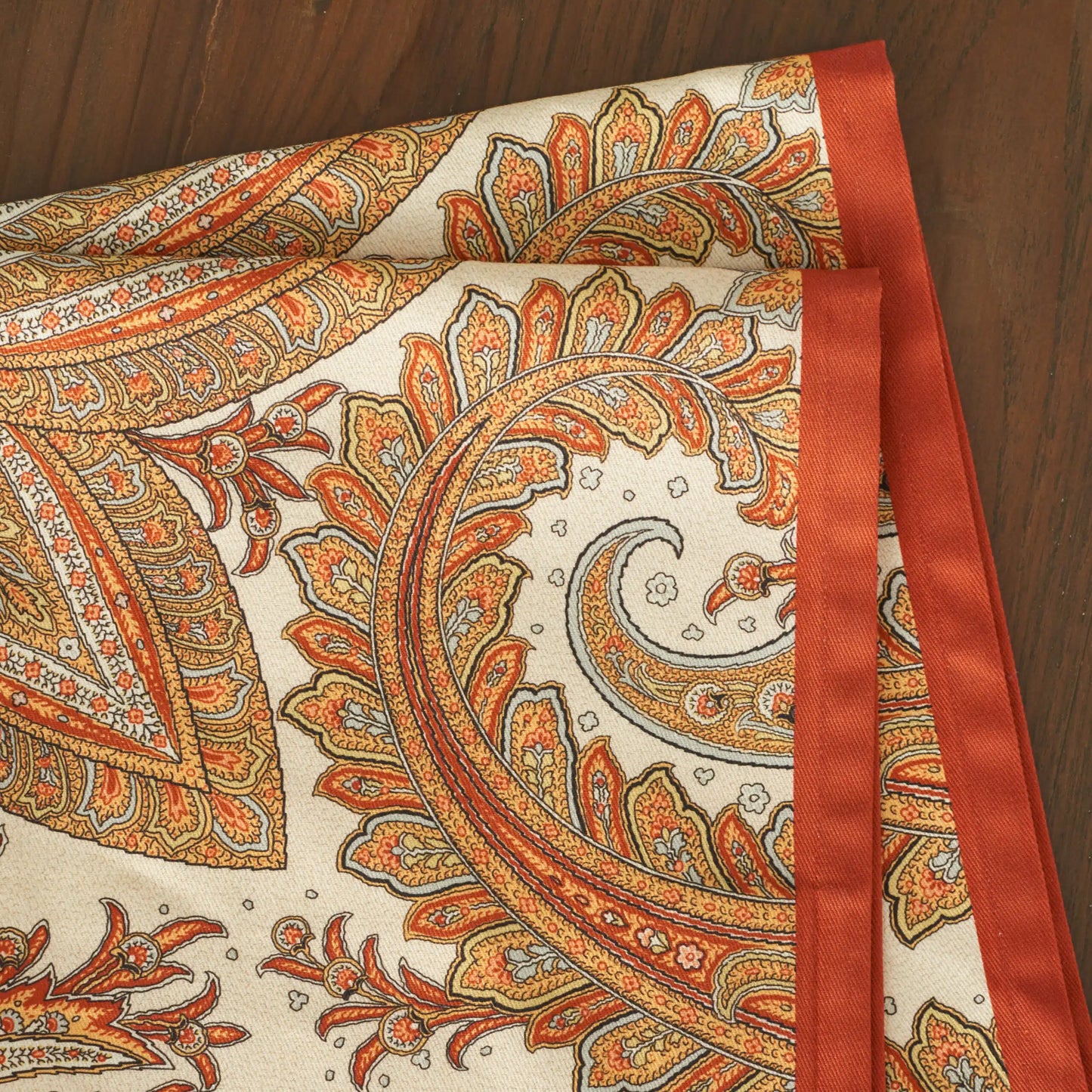 Servilletas de tela Kashmir Paisley set de 4