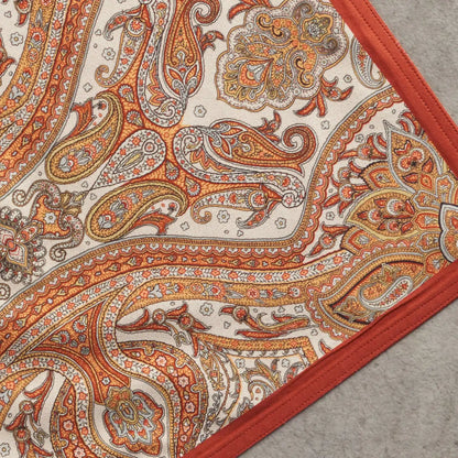 Individuales kashmir paisley