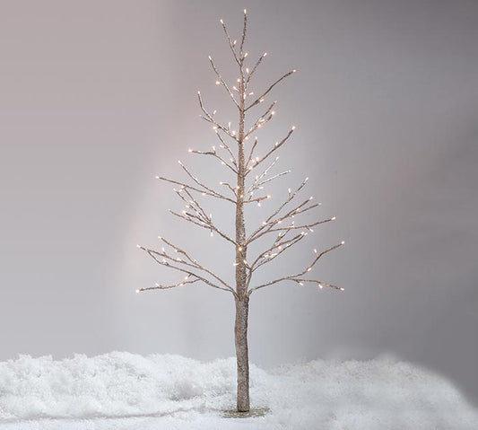 Arbol de luz champagne 48in