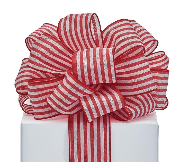 Liston rojo de líneas simples