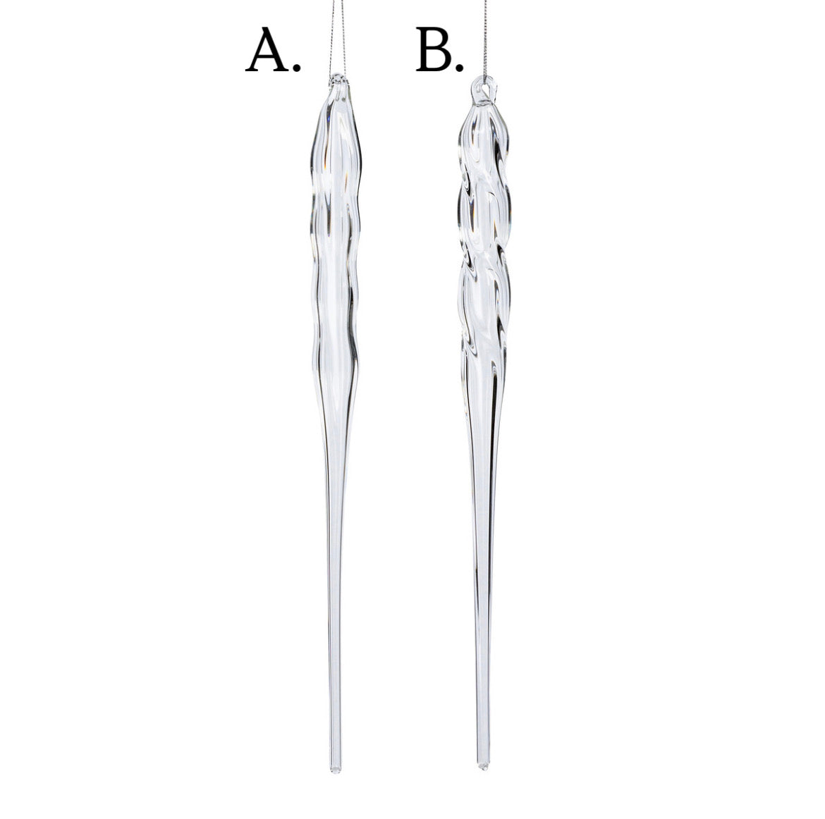 Adorno de hielo grande