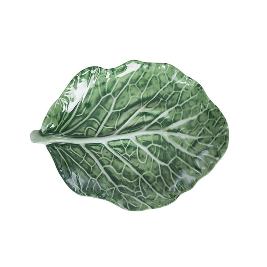 Plato de hoja de repollo