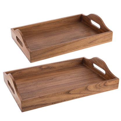 Azafate de madera sencillos