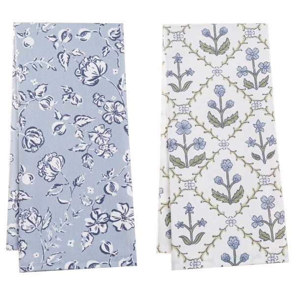 Toalla de cocina floral vintage
