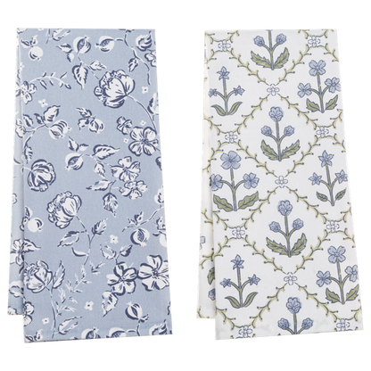Toalla de cocina floral vintage