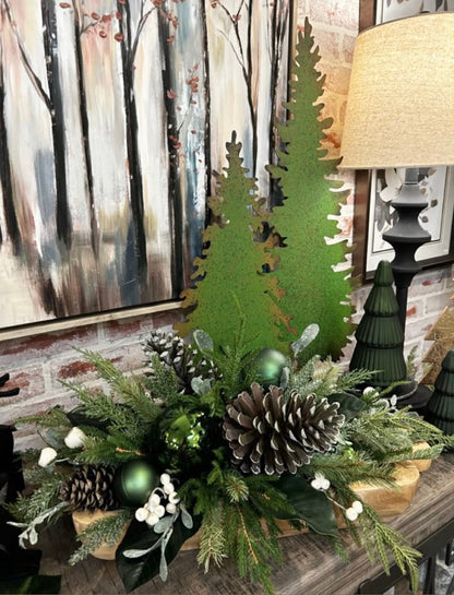 Shilueta de arbol grande