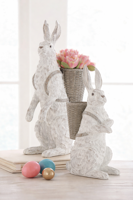 Conejo con canasta 16.5 pulgadas