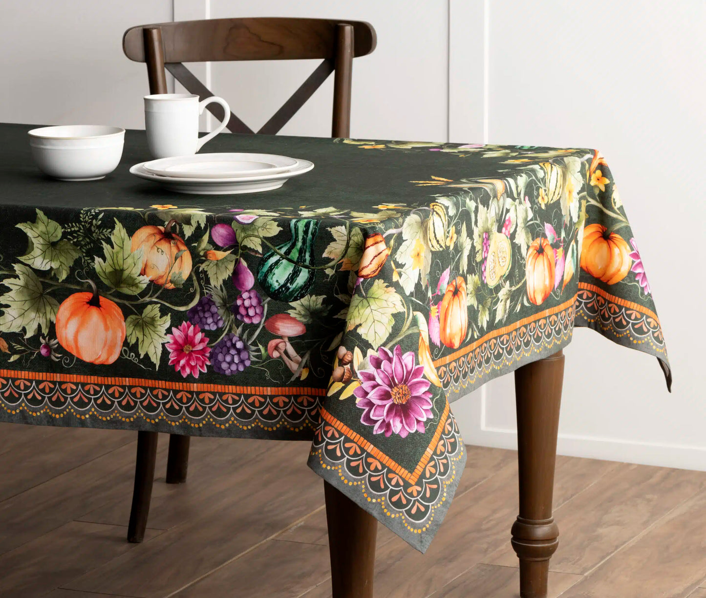 Mantel Pumpkin Garden - Verde