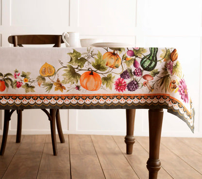 Mantel Pumpkin Garden - Crema