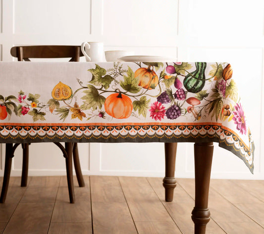 Mantel Pumpkin Garden - Crema