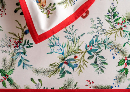 Servilletas de tela set of 4 holly time