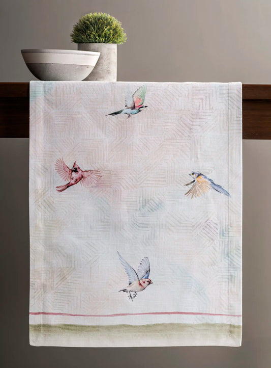 Camino de mesa Flying Birds