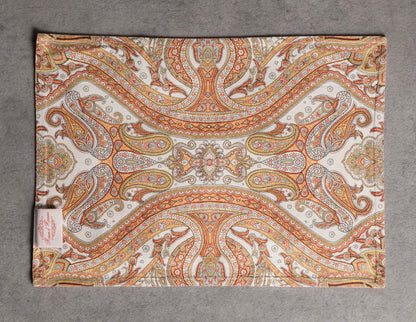 Individuales kashmir paisley