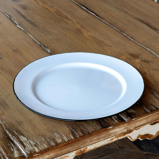 Set de bajaplatos blanco laton