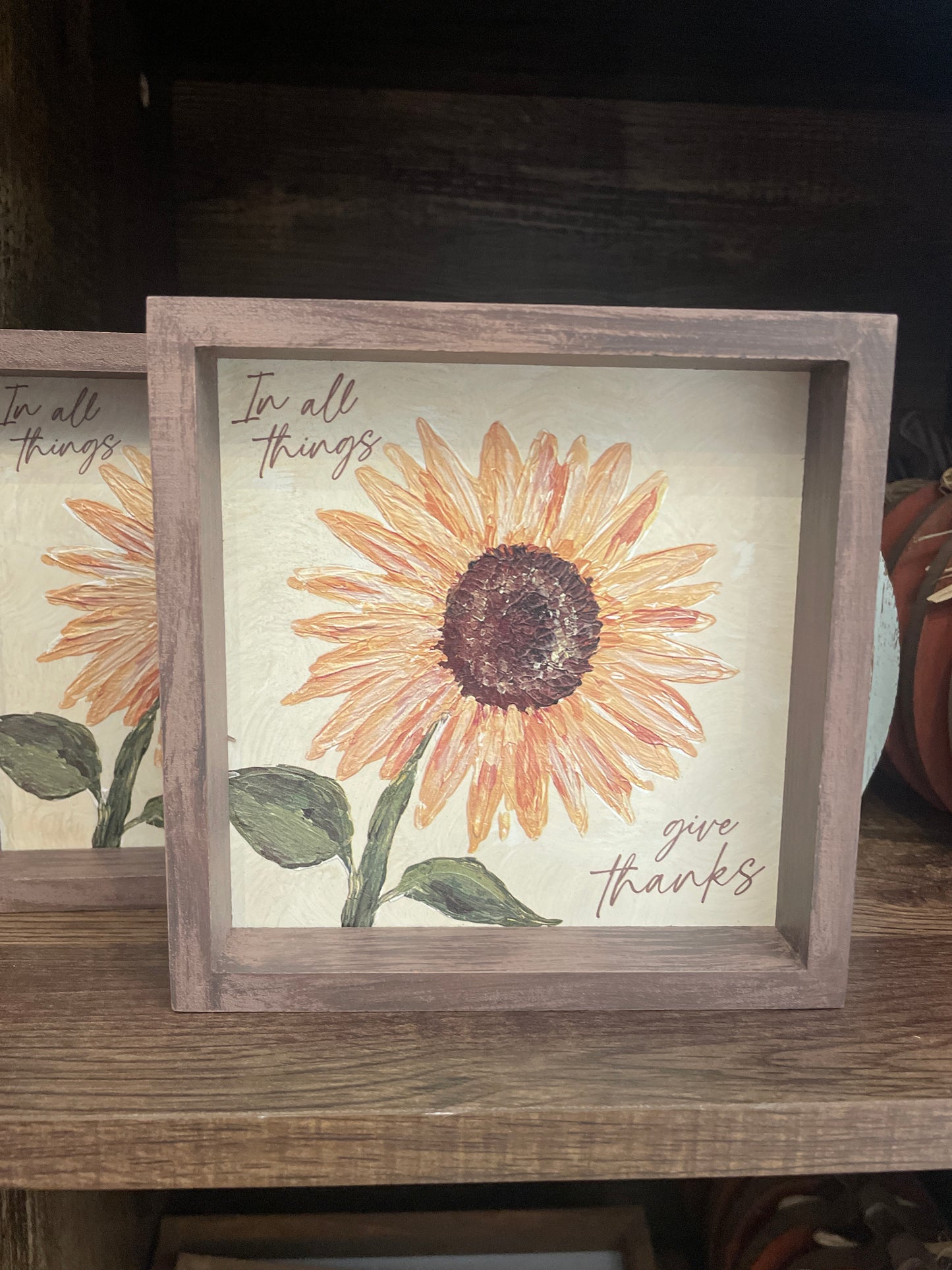 Rotulo de girasol