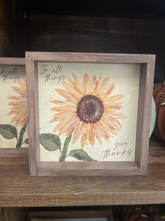 Rotulo de girasol