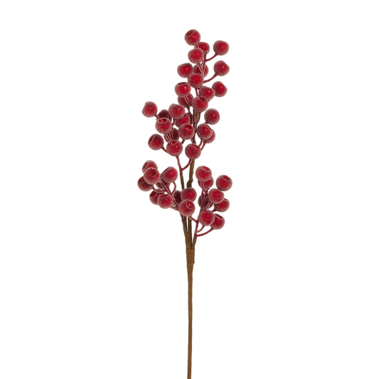 Rama  berries azucaradas 25in