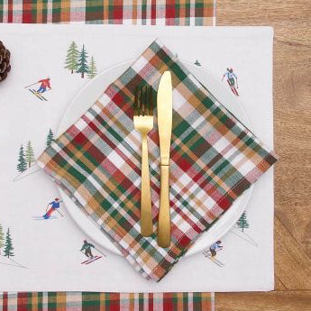 Servilleta de tartan alpino