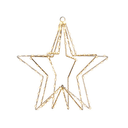 Estrella con luces 14in