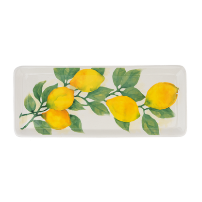 Plato largo de limones