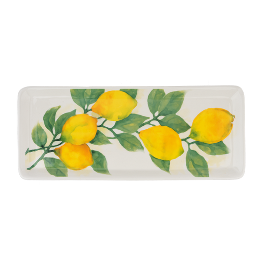 Plato largo de limones