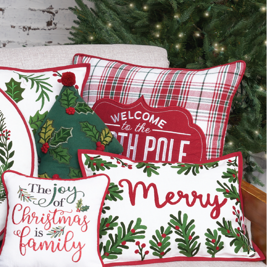 Cojin welcome north pole