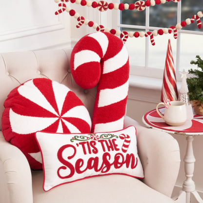 Cojin bastones de dulce tis the season