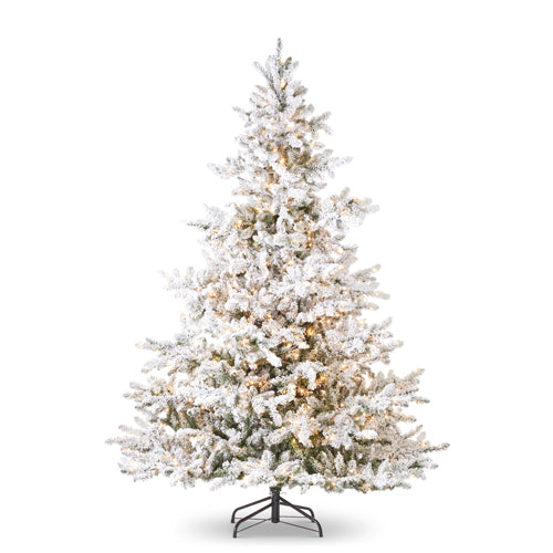 Arbol Nevado Aurora 7.5 Con Luces