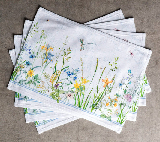 Individuales fleurs de mai