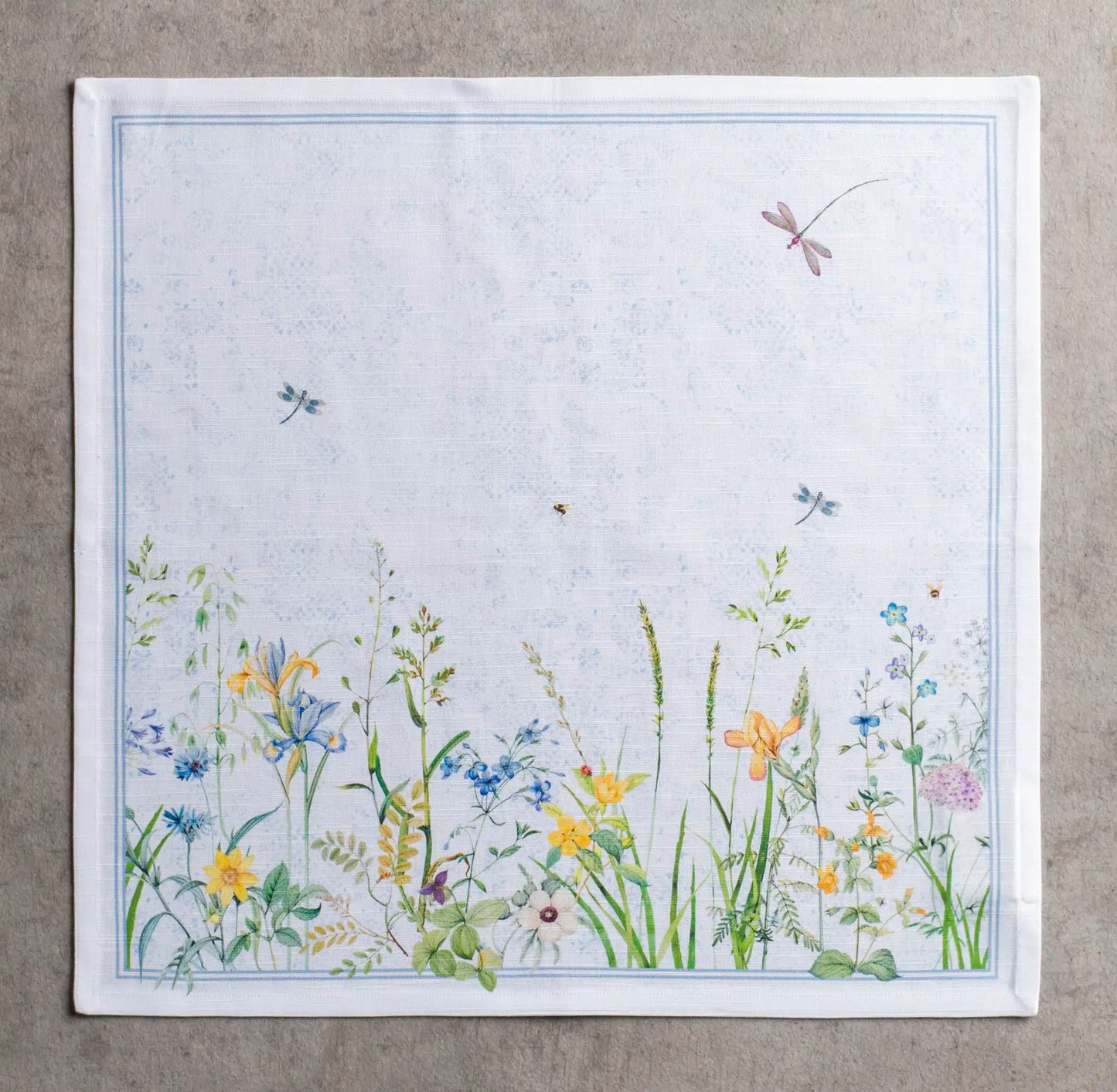 Servilletas de tela Fleurs de Mai set de 4
