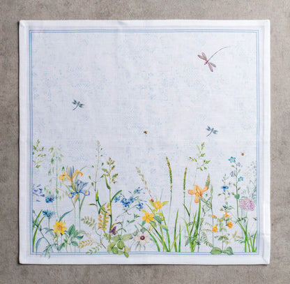 Servilletas de tela Fleurs de Mai set de 4