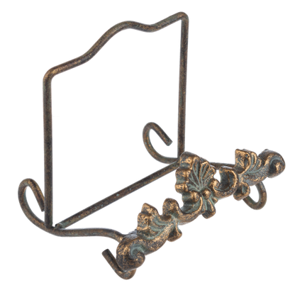 Porta plato con diseno frances