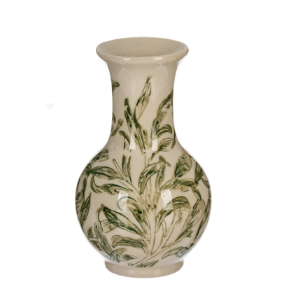 Florero botanico verde